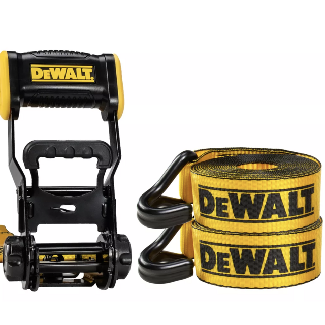 DeWalt Ratcheting Tie-Down Straps - 2 Pack