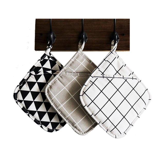 3 Large Cloth Pot Holders
