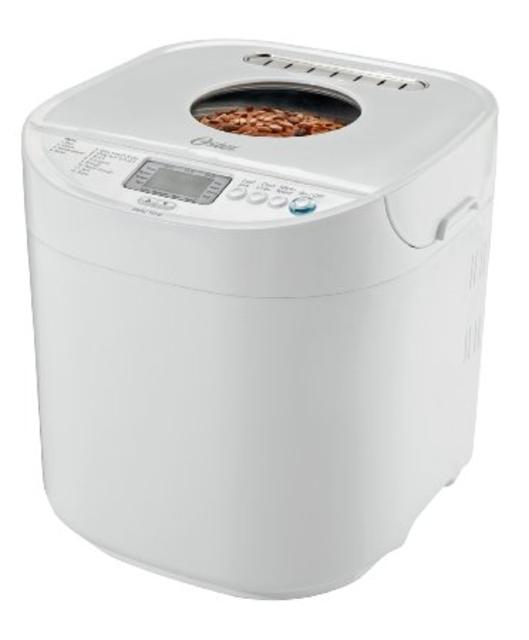 Oster CKSTBRTW20 2-Pound Expressbake Breadmaker, White