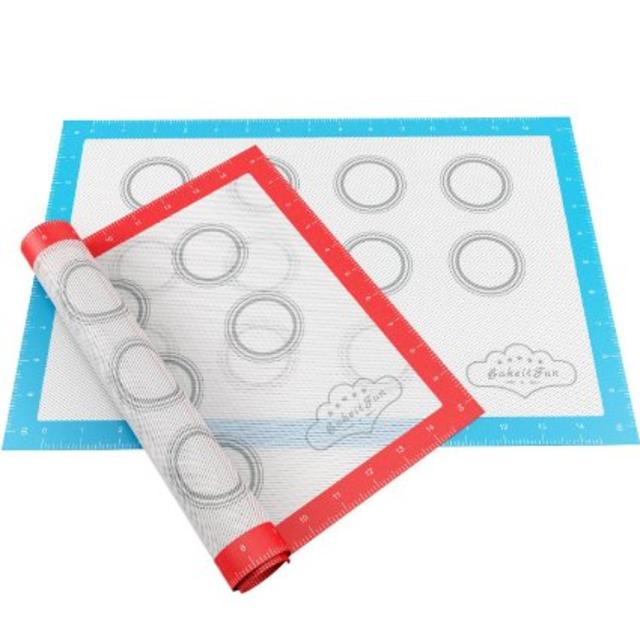 Silicone Baking Mat Set With Measurements | Set of 2 Mats
