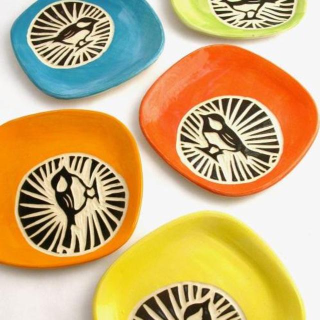 Handmade plates