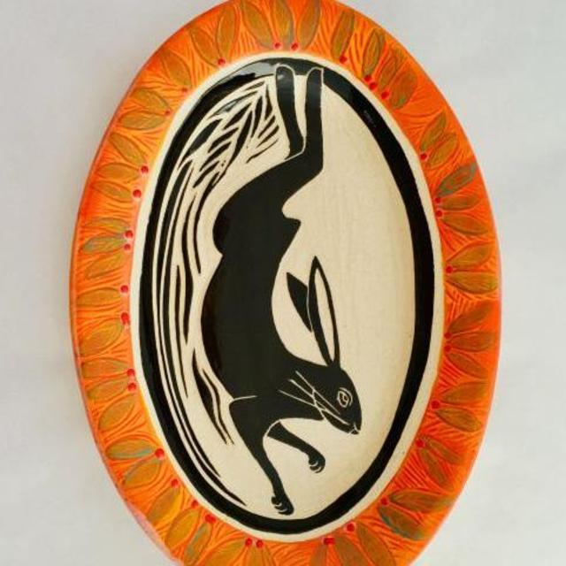 Handmade serving dish