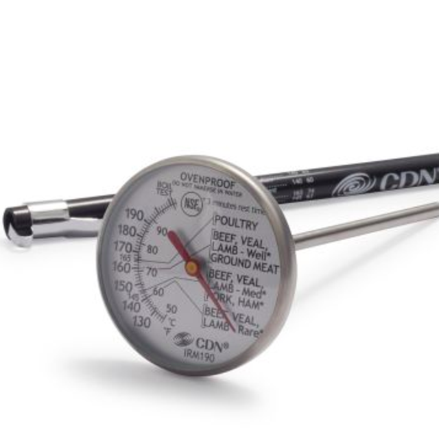 CDN Leave-In Meat and Poultry Cooking Thermometer