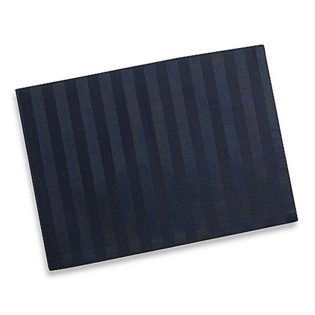 Chateau Stripe Placemat in Navy