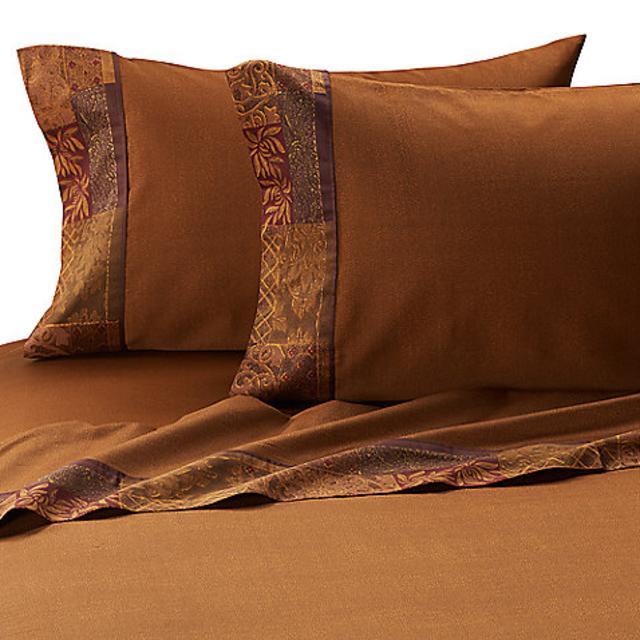 Croscill® Galleria King Sheet Set in Red