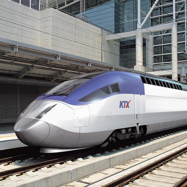 Train from Seoul to Gyeongju