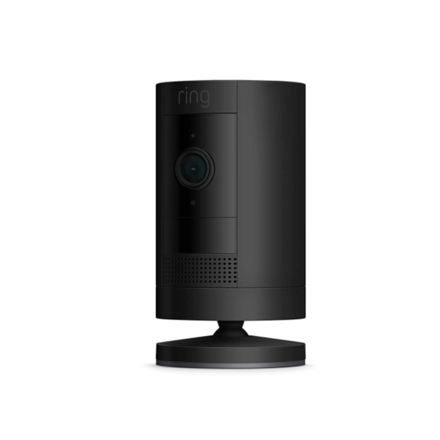 Ring Stick Up Cam HD Security Camera - Black