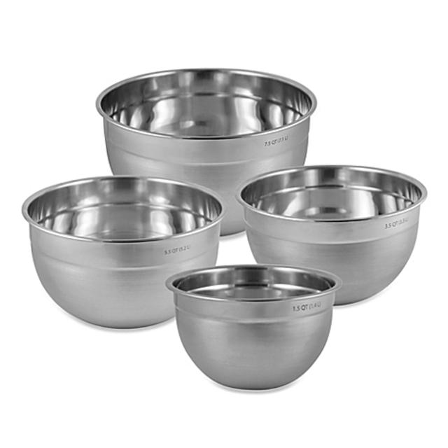 Stainless Steel 3.5 Quart Mixing Bowl