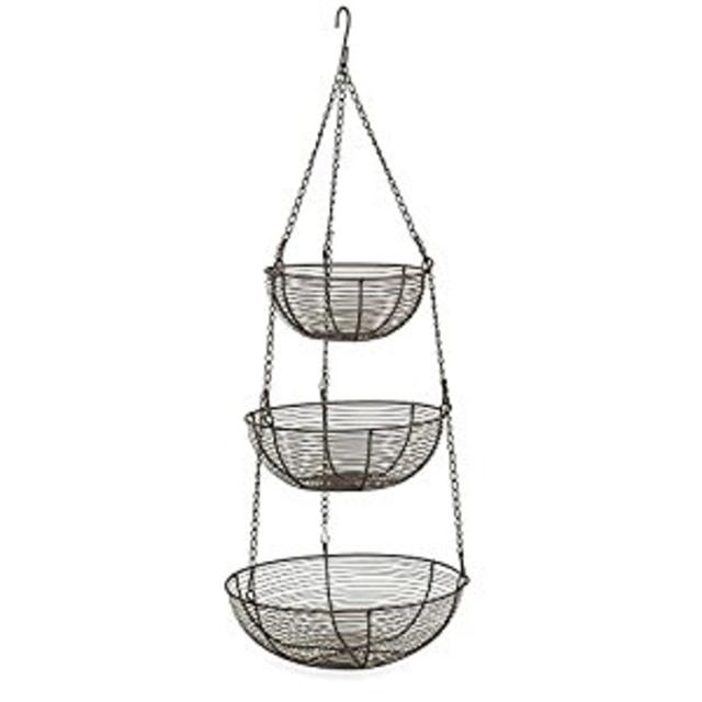 Bronze Wire Hanging Baskets BZ 309