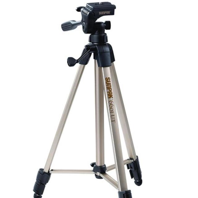 Sunpak - 6601UT 58.3" Tripod - Silver