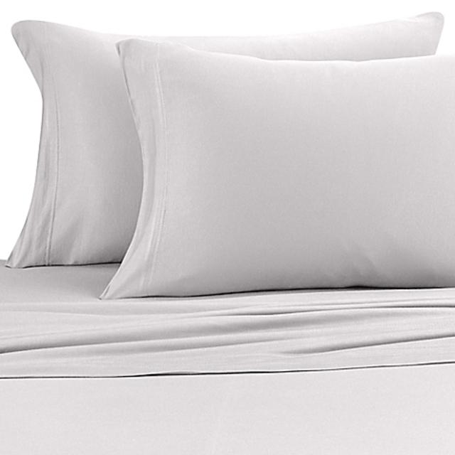 Pure Beech® Jersey Knit Modal California King Sheet Set in Heather Grey