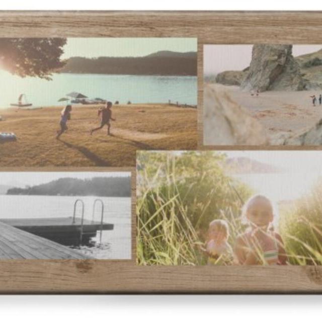 Rustic Collage Canvas Print