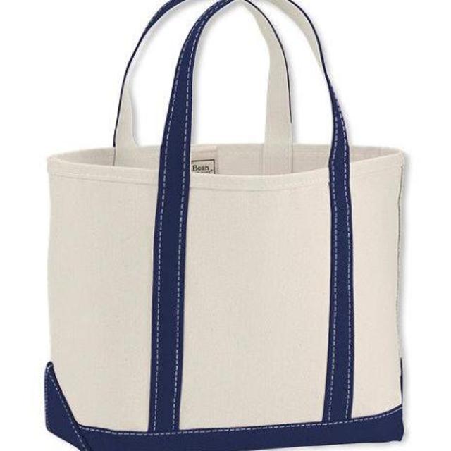 Boat and Tote, Open-Top, X-Large with Long Handles, Navy Blue
