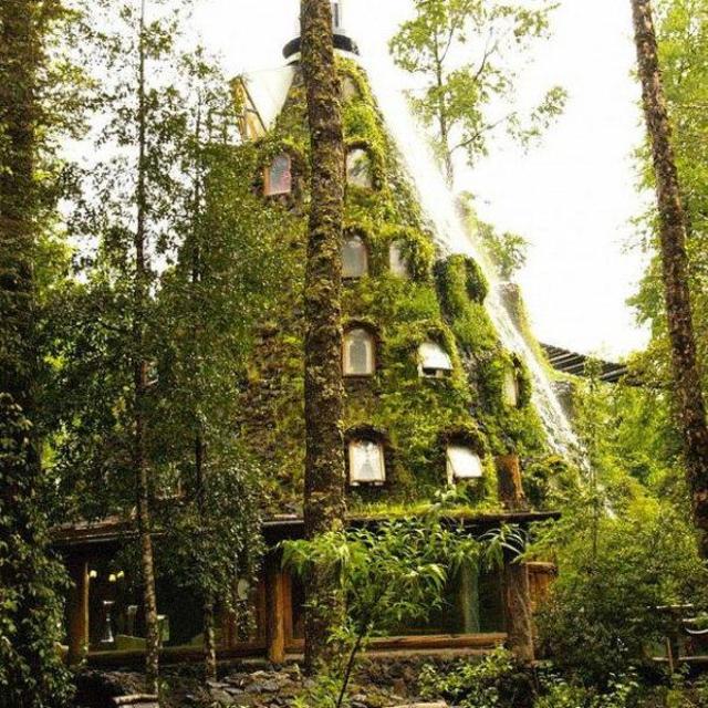 Stay in the Magic Mountain Hotel in Chile