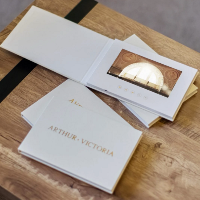 The Motion Books Custom Wedding Video Book