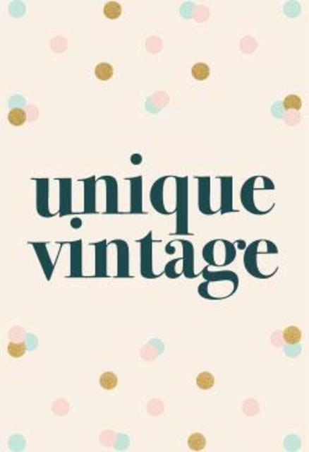 Unique Vintage Gift Card