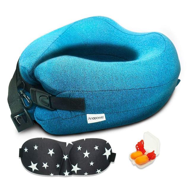 Andpower ZT-08 Airplane 100% Memory Foam 360 Head & Neck Support for...        ›                  Customer reviews