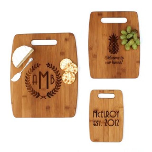 Personalized Bamboo Cutting Board