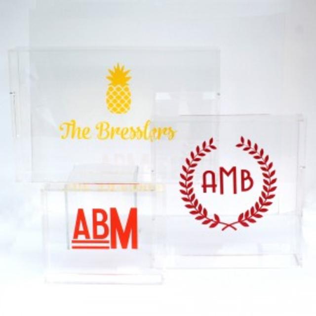Personalized Acrylic Tray