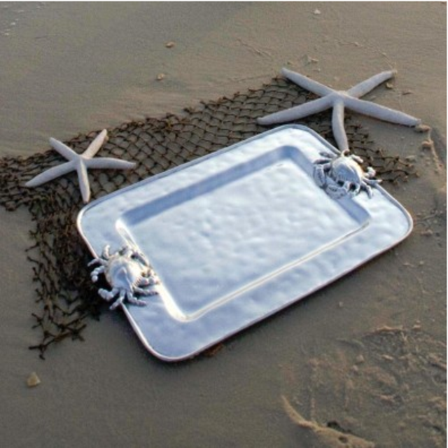 Md Ocean crab rect platter