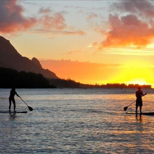 Paddleboarding!