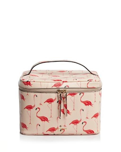kate spade new york Cosmetic Case - Cedar Street Flamingos Large Natalie