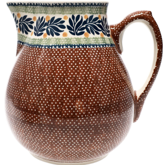 3L Pitcher - Polish Pottery