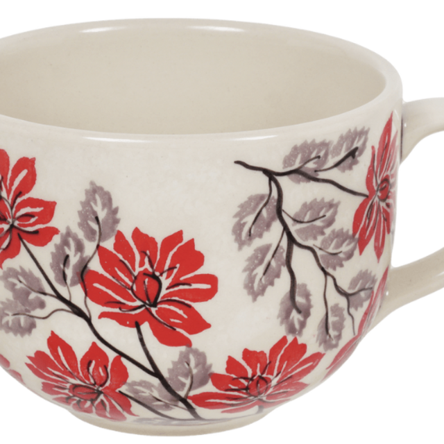 Latte Mugs - Polish Pottery (Set of 4)