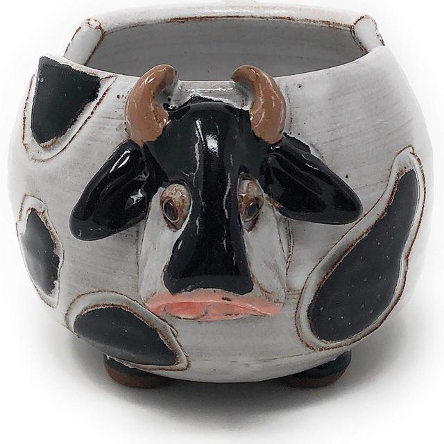 MudWorks Pottery Mootilda Cow Sponge Holder