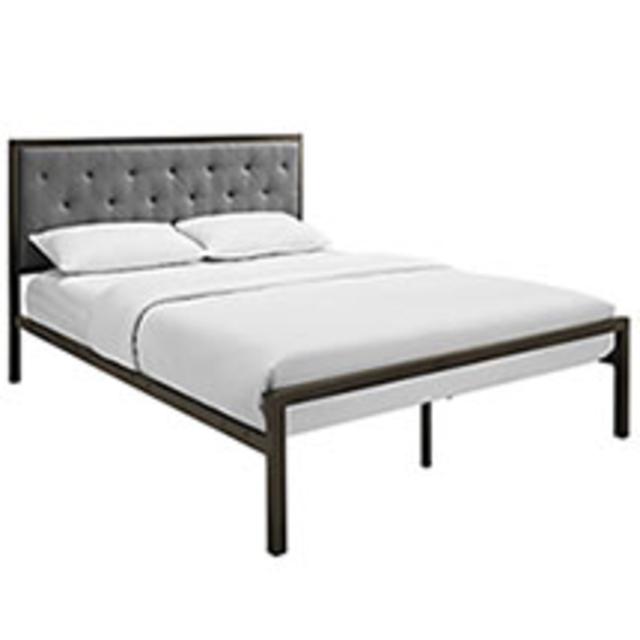 Lex Mod Mia QUEEN Bed (platform bedframe quilted)