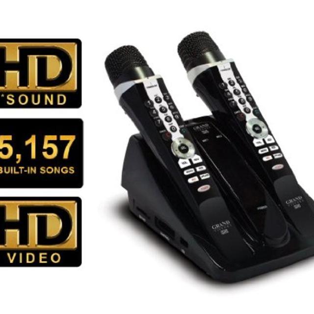 GRAND VIDEOKE TKR371MP (HD SOUND, 5157 BUILT-IN SONGS & HD VIDEO BACKGROUNDS)