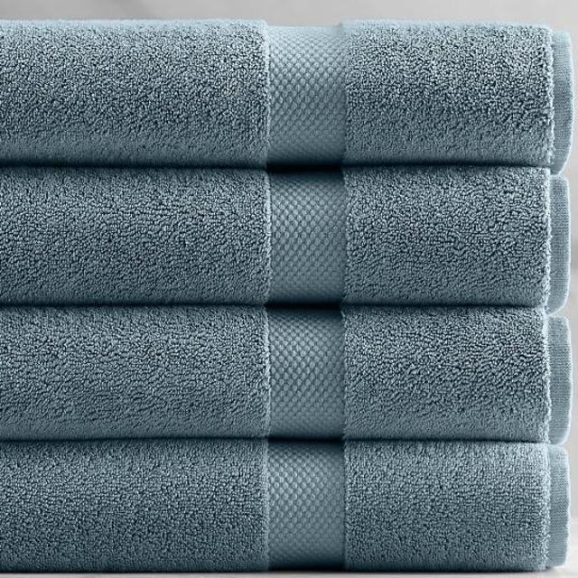 Restoration Hardware 802-Gram Turkish Towel Collection - French Blue