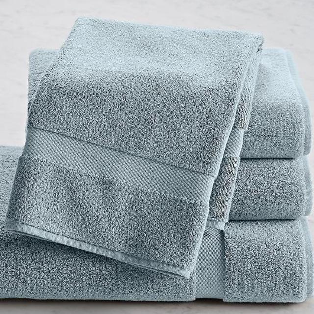Restoration Hardware 802-Gram Turkish Hand Towel - Cerulean