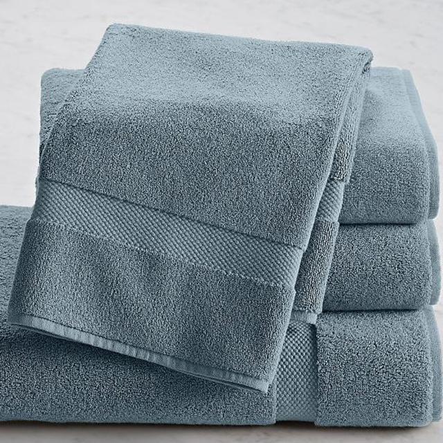 Restoration Hardware 802-Gram Turkish Hand Towel - French Blue