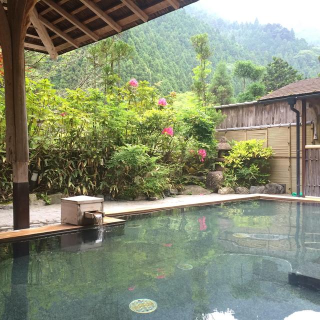 Bath in Kurama Onsen in Kyoto