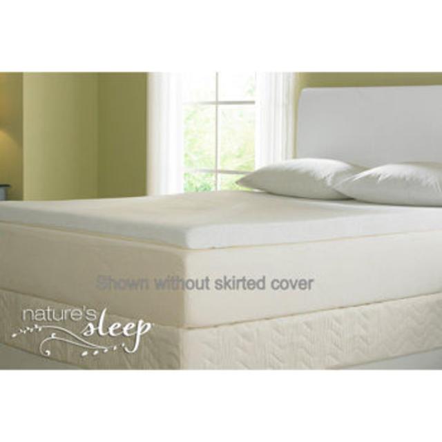 Nature's Sleep™ 2.5-inch Memory Foam Mattress Topper