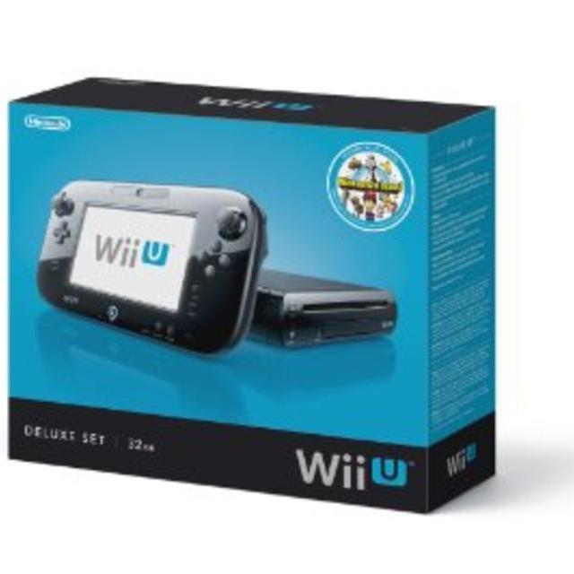 Nintendo Wii U Console - 32GB Black Deluxe Set