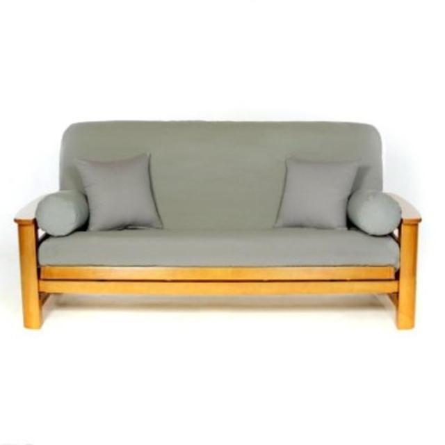 Lifestyle Covers Smoke Full Size Futon Cover