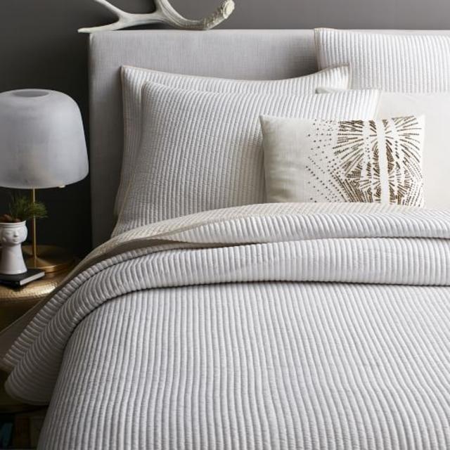 Channel Stitch Coverlet