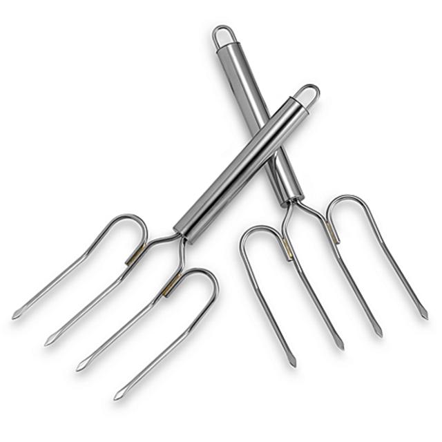 Stainless Steel Turkey Lifters (Set of 2)