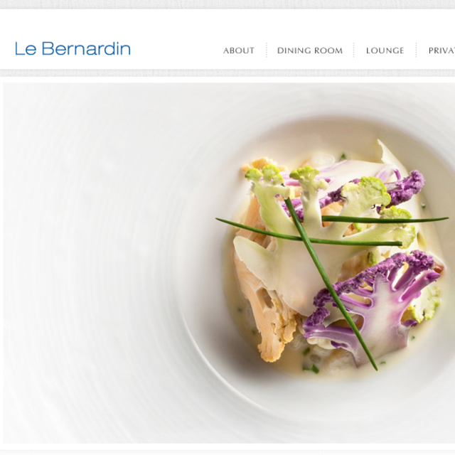 Le Bernardin Chef’s Tasting Menu
