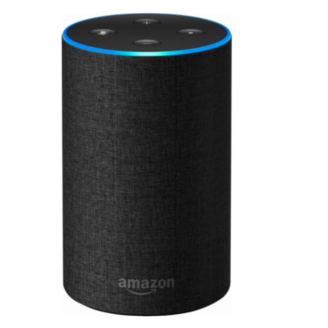 Echo (2nd Generation) - Smart speaker with Alexa - Charcoal Fabric