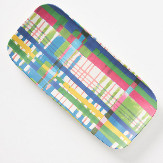 Bamboo Melamine Serving Platter