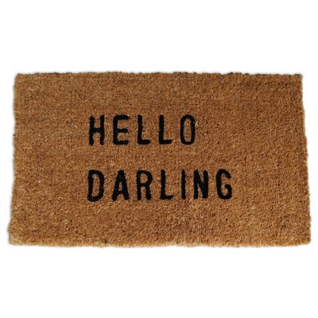 Sugarboo Designs Hello Darling Door Mat