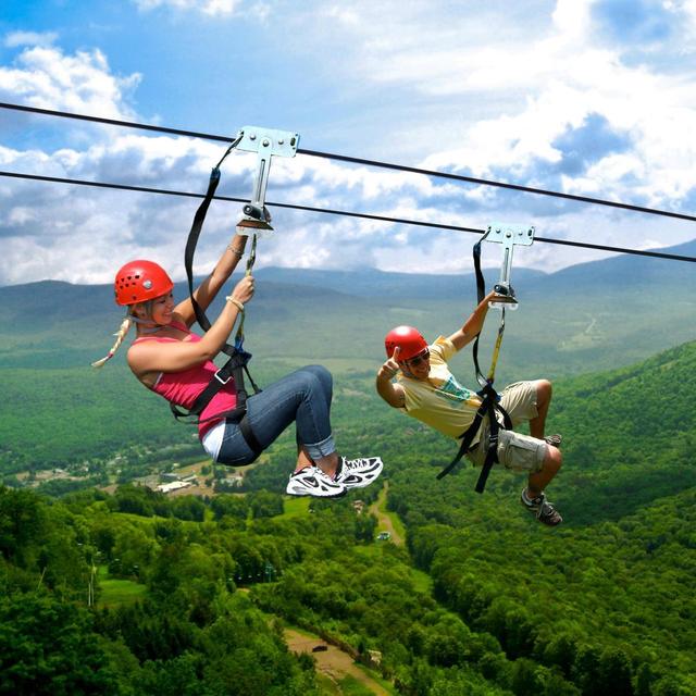 Ziplining Experience on our Honeymoon