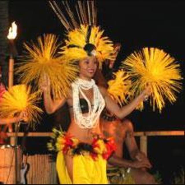 Luau on our Honeymoon