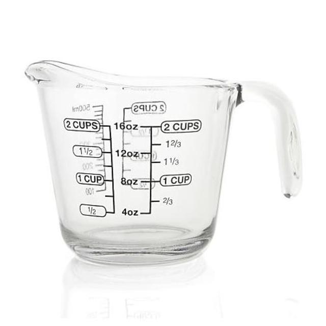 Crate and Barrel Measuring Cup