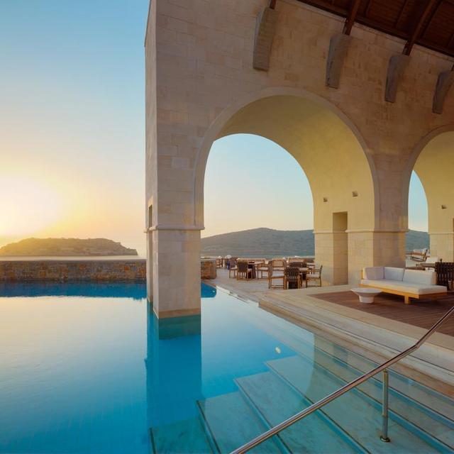 Blue Palace Hotel in Crete