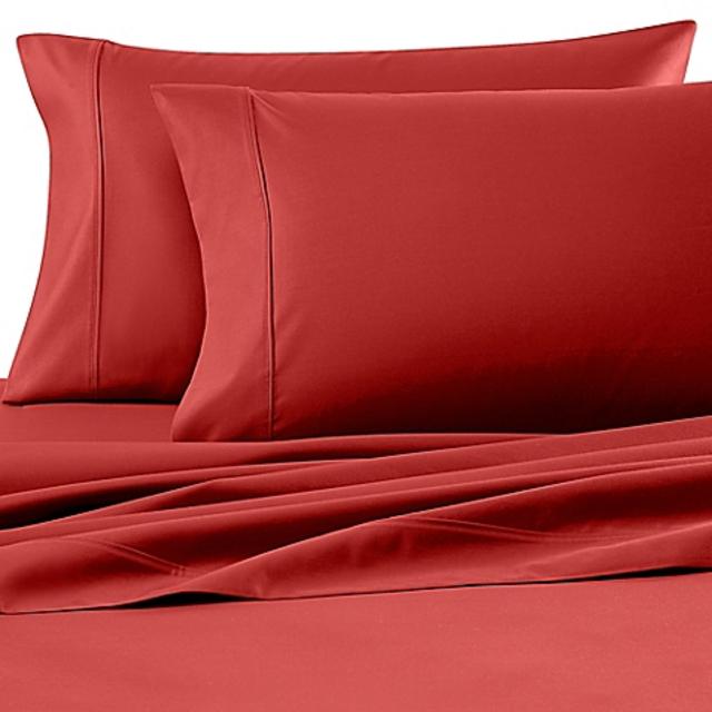 Wamsutta® 620 Egyptian Cotton Deep Pocket King Sheet Set in Rust