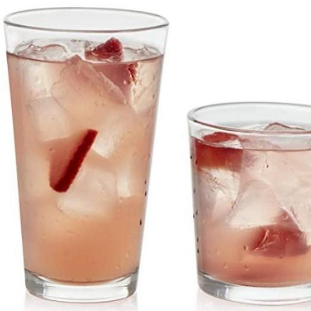 Libbey Flare 16-Piece Tumbler and Rocks Glass Set